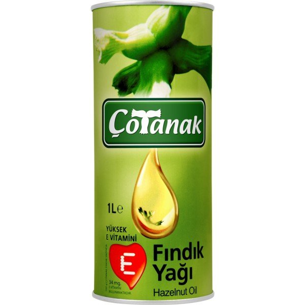 ÇOTANAK FINDIK YAGI 1KG TENEKE