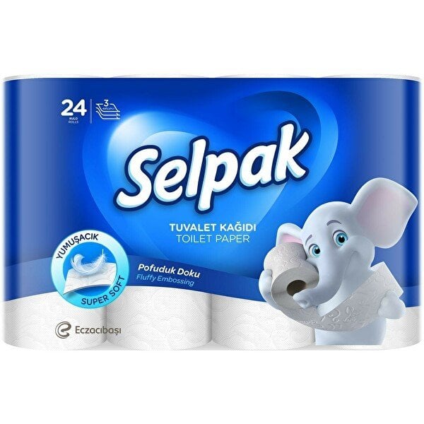 SELPAK TUVALET KAĞIDI 24 LÜ