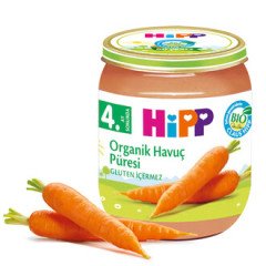 HIPP ORGANIK HAVUÇ PÜRESI 125 GR