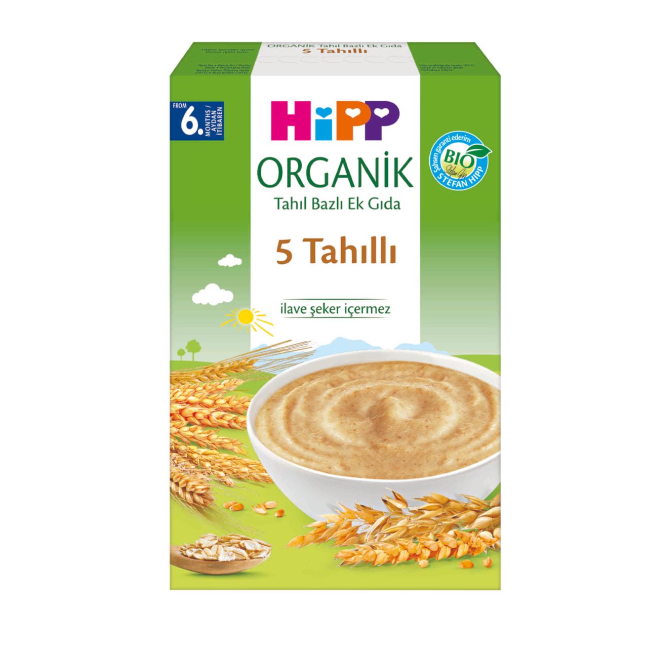 HIPP ORGANIK KASIK 5 TAHIL BAZLI 200 GR