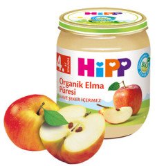HIPP ORGANIK ELMA PÜRESI 125 GR