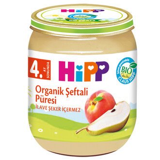HIPP ORGANIK SEFTALI PÜRESI 125 GR