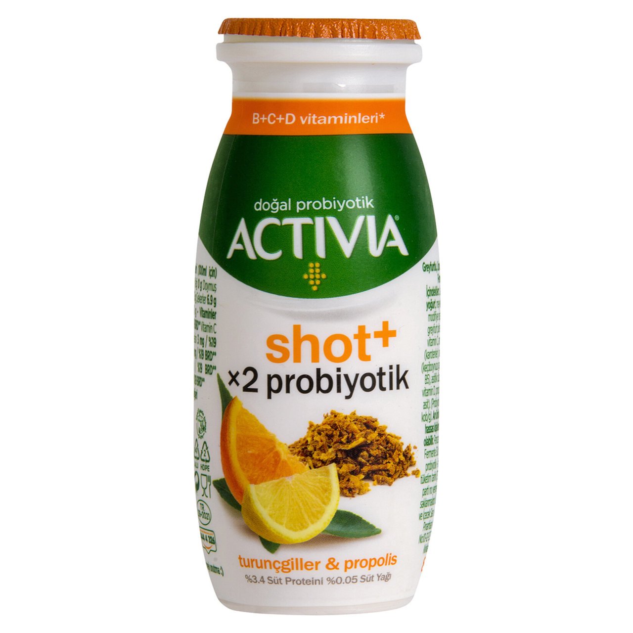 DANONE ACTIVIA SHOT 80 ML TURUNÇGİLLER