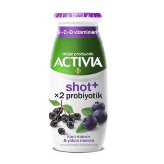 DANONE ACTIVIA SHOT 80 ML KARA MÜRVER&YABANMERSİNİ