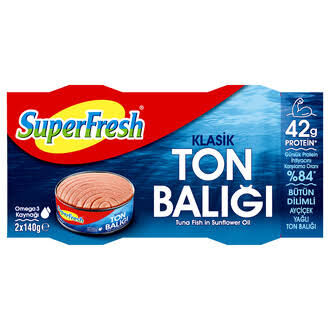 SUPERFRESH TON BALIK KLASIK 2X140 GR.
