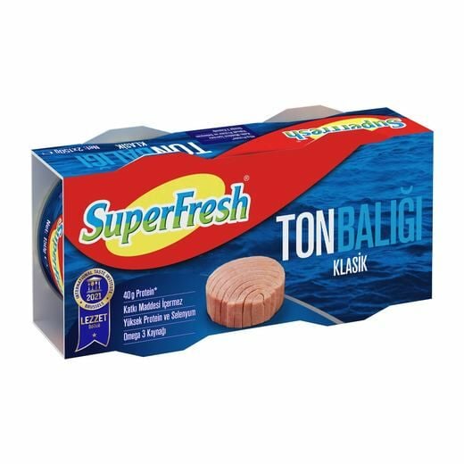 SUPERFRESH TON BALIK KLASIK 2X140 GR.