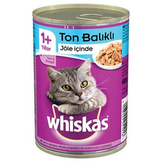 WHISKAS KONSERVE TONBALIKLI 400 GR