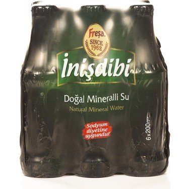 FREŞA İNİŞDİBİ DOĞAL MADEN SUYU 6*200 ML