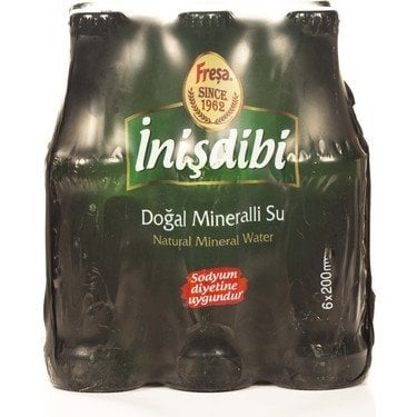 FREŞA İNİŞDİBİ DOĞAL MADEN SUYU 6*200 ML