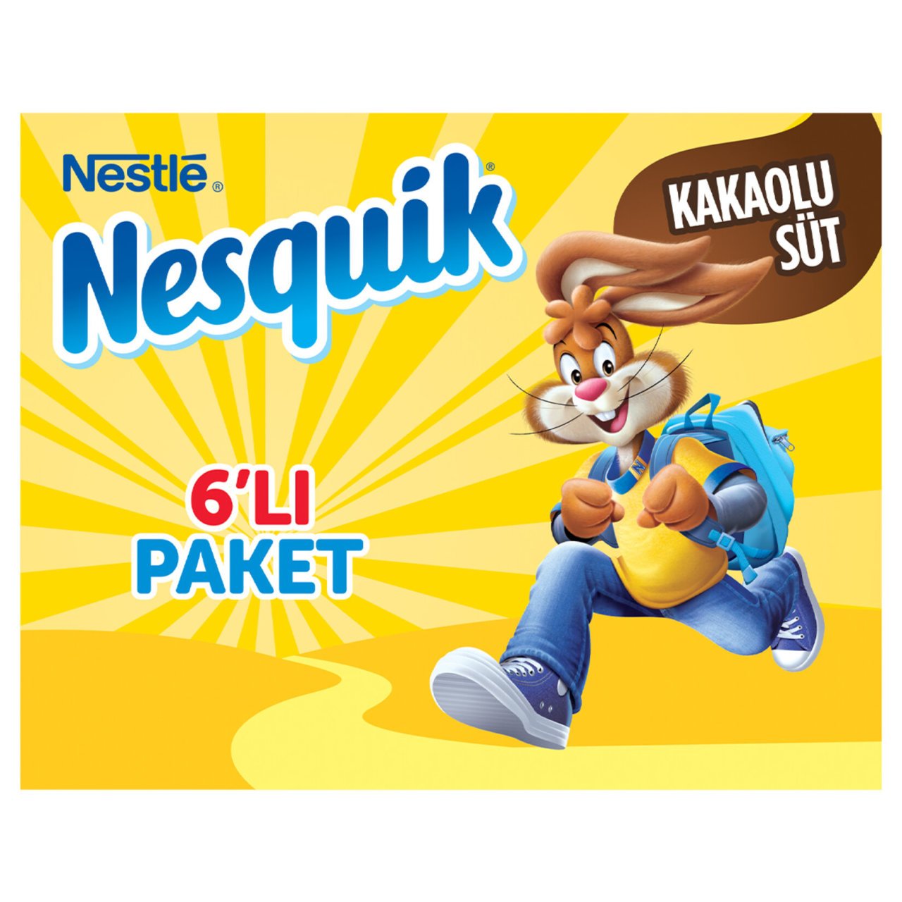 NESTLE NESQUIK SÜT KAKAO 6*180 ML