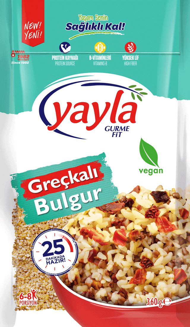 YAYLA BULGUR GREÇKALI 350 GR