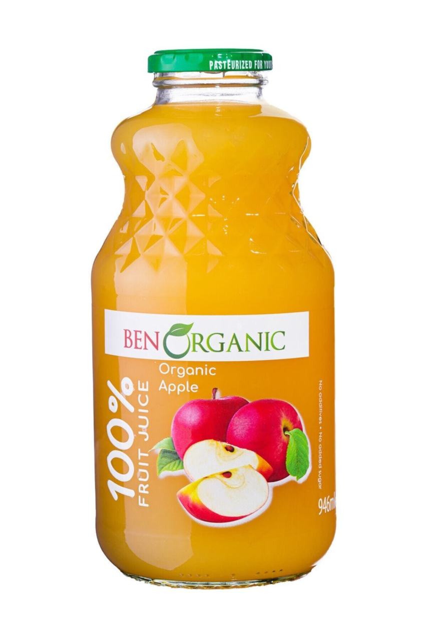 BEN ORGANİK MEYVE SUYU ELMA 1 LT