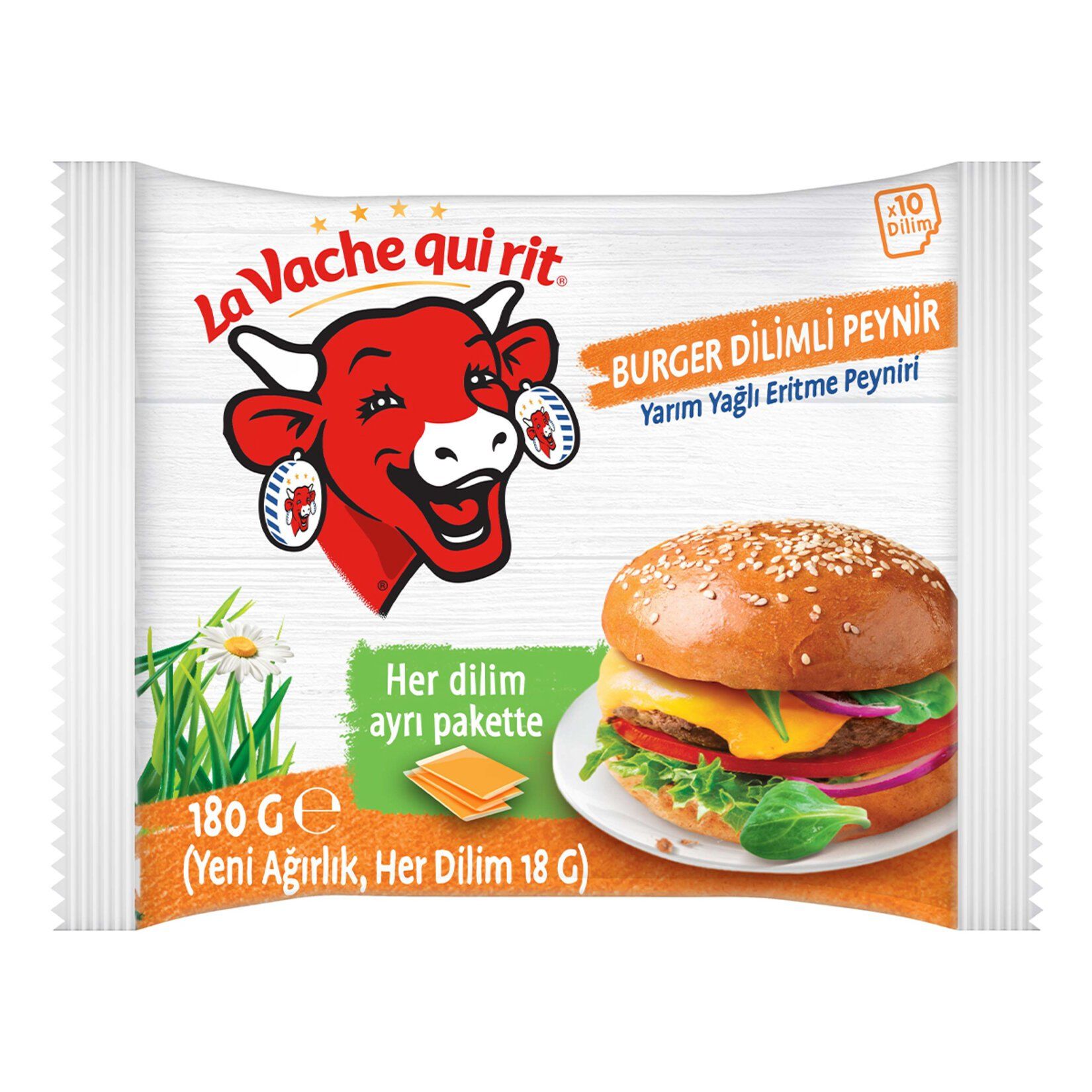 LAVACHE GUIRIT CHEDDARLI BURGER DILIM 180 GR
