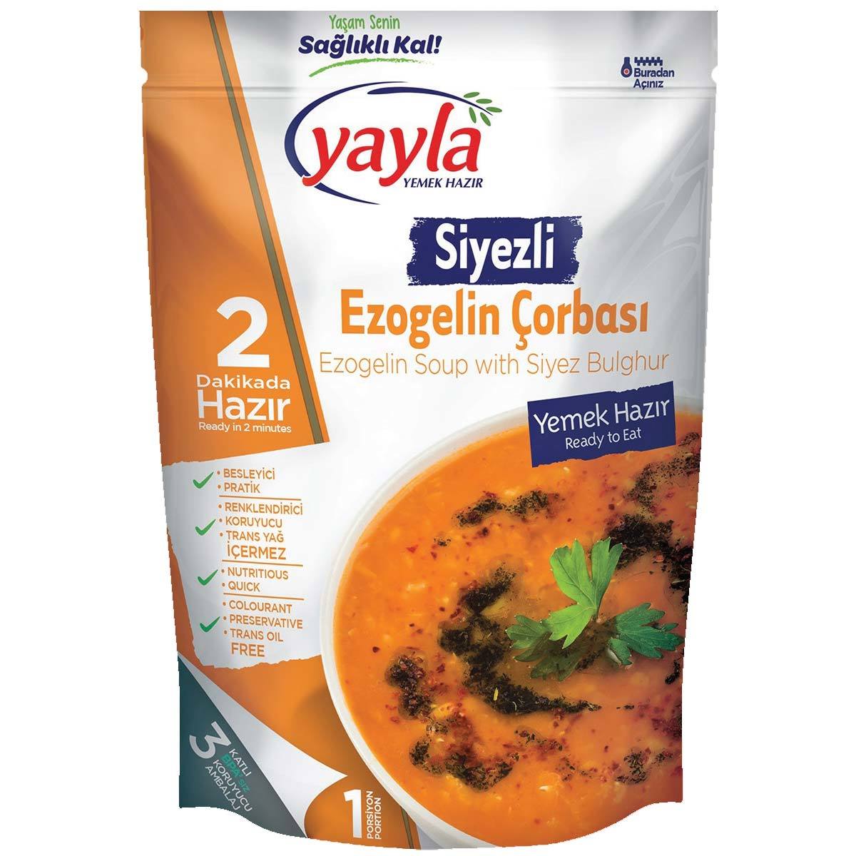 YAYLA HAZIR ÇORBA EZOGELIN 250 GR