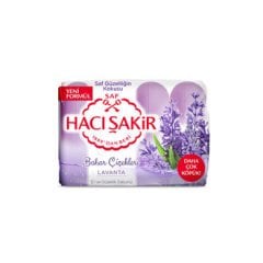 HACI ŞAKİR GÜZELLİK SABUNU 4* 70 GR LAVANTA