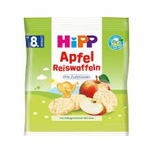 HIPP ORGANIK GOFRET ELMA&PIRINÇ 30 GR
