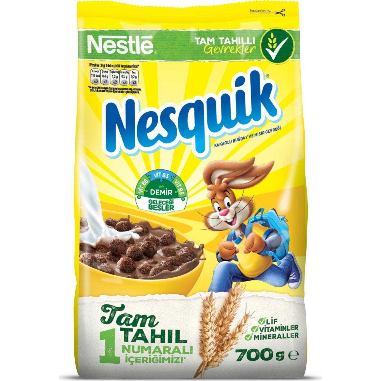 NESTLE NESQUIK MISIR GEVREGI 700 GR