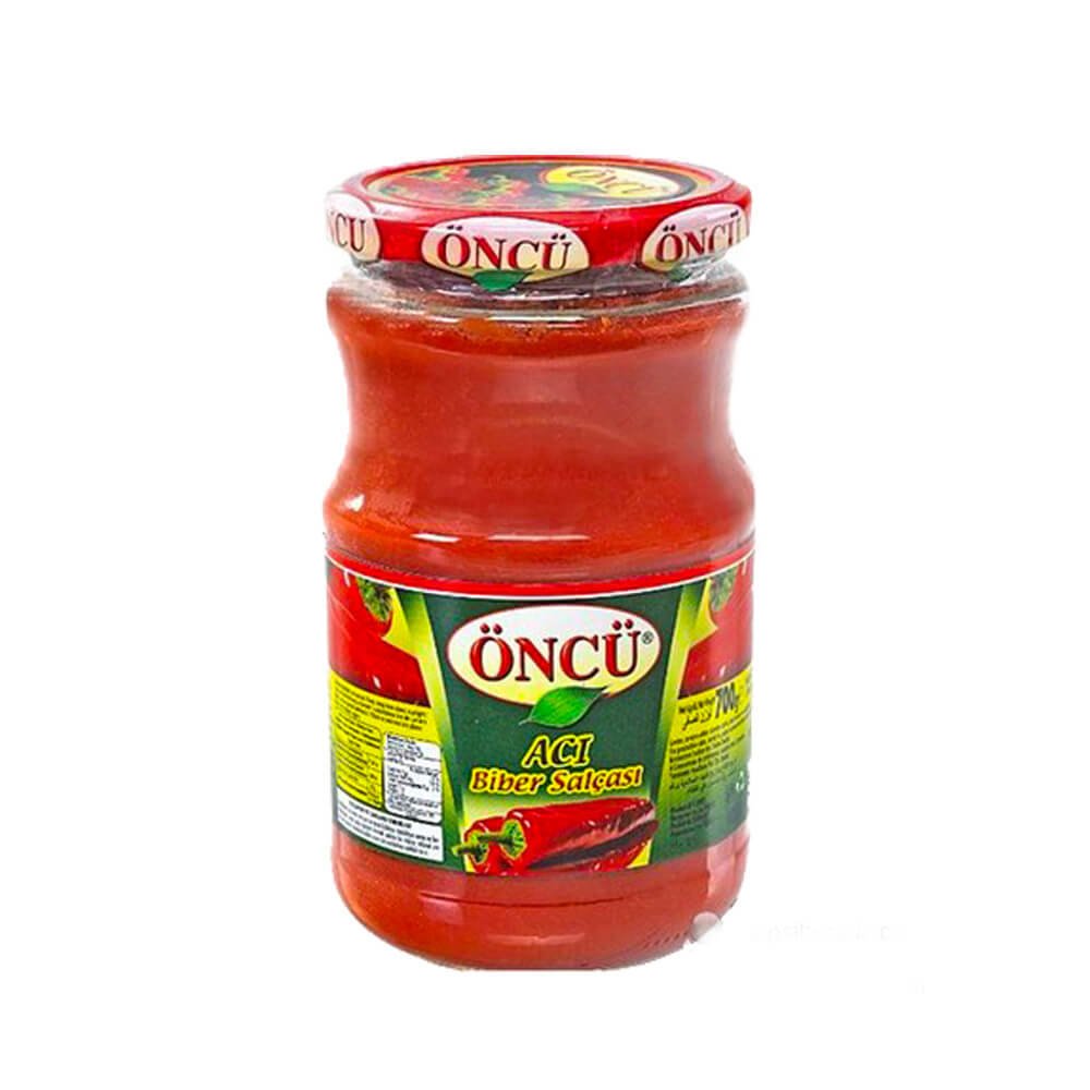ÖNCÜ BİBER SALÇASI ACI 700 GR