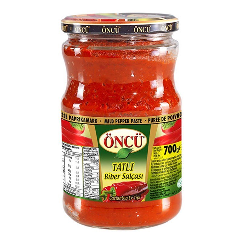 ÖNCÜ BİBER SALÇASI TATLI 700 GR