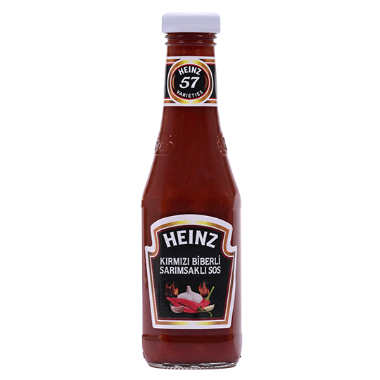 HEINZ SARIMSAK SOSU KIRMIZI BIBERLI 300 GR