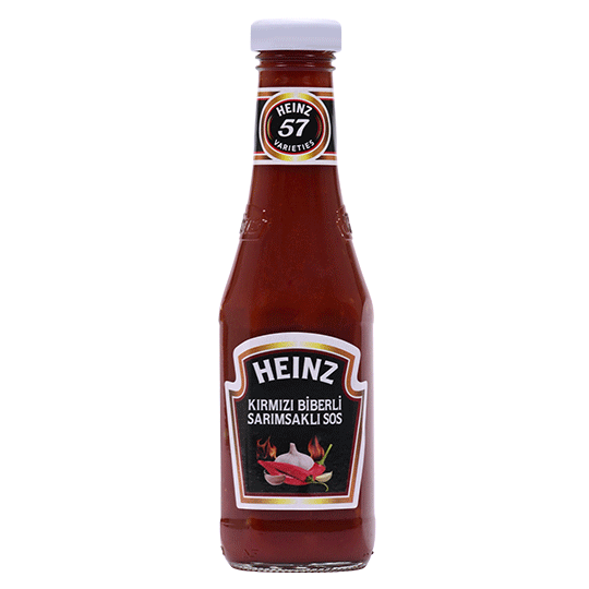 HEINZ SARIMSAK SOSU KIRMIZI BIBERLI 300 GR