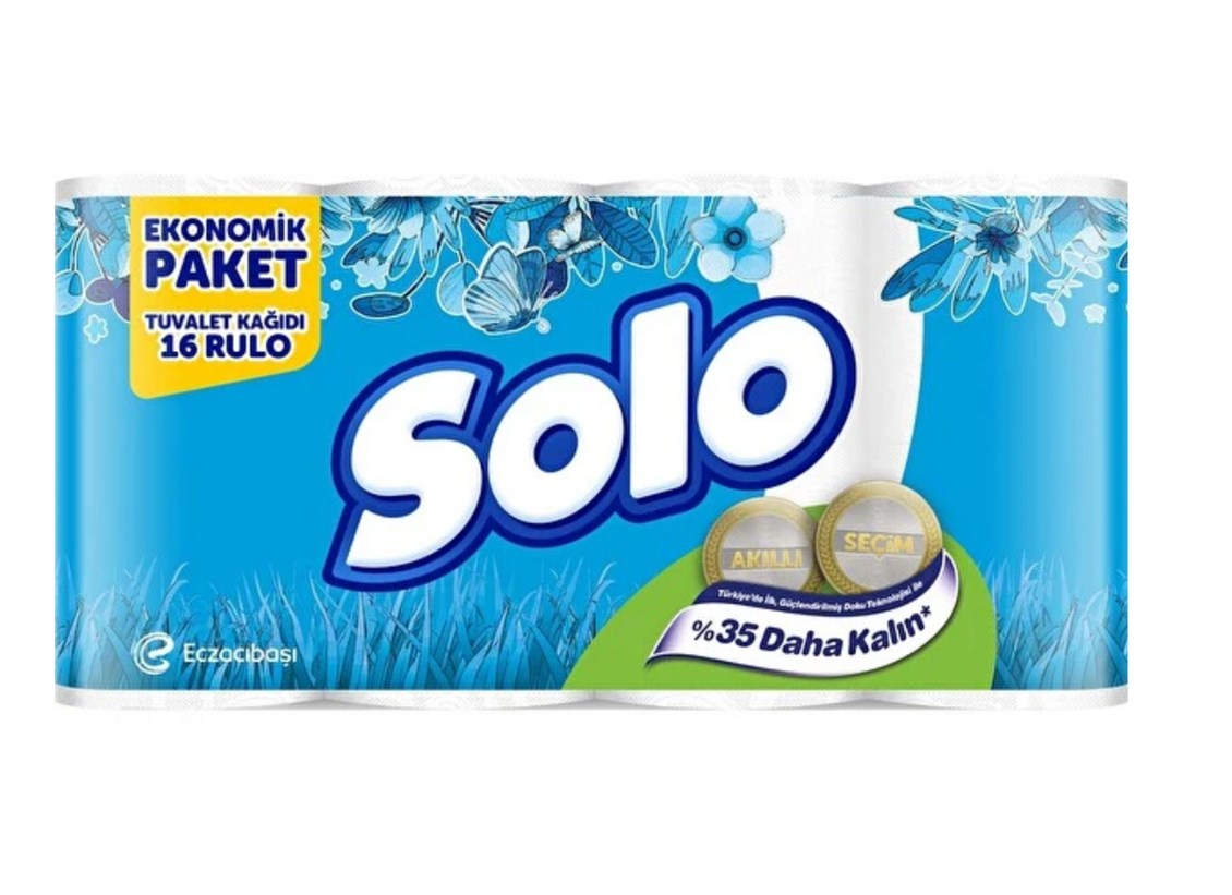 SOLO TUVALET KAĞIDI 16 LI AKILLI SEÇİM