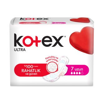KOTEX ULTRA KANATLI UZUN 7 LI