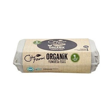 CITY FARM ORGANIK YUMURTA 10 LU