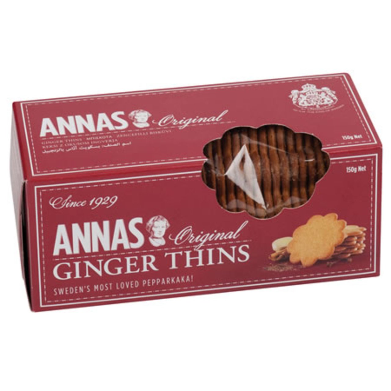 ANNAS BISKÜVI ZENCEFILLI 150 GR