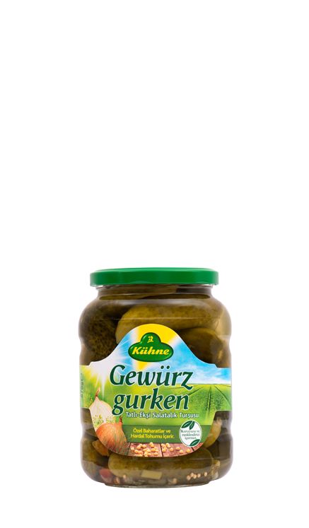 KÜHNE TURSU GEWURZGURKEN 720 ML