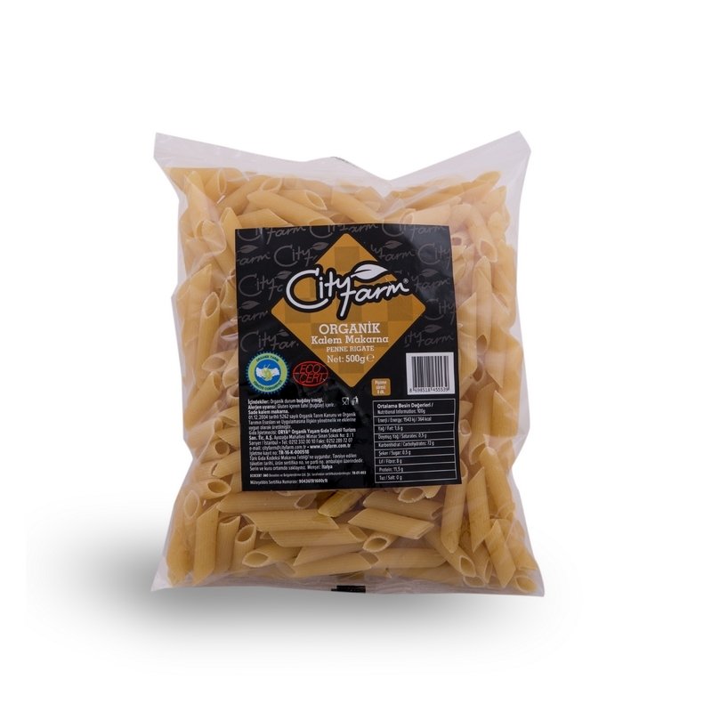 CİTY FARM ORGANİK MAKARNA KALEM 500GR