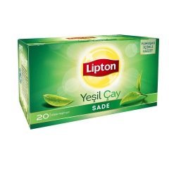 LİPTON POŞET YEŞİL ÇAY SADE 20 Lİ