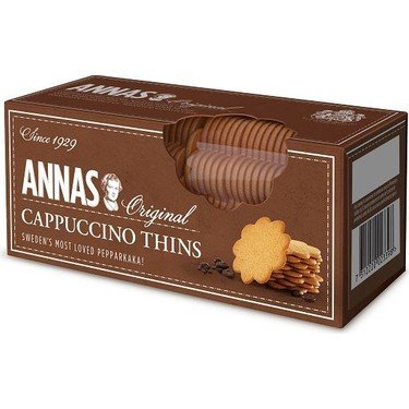 ANNAS CAPPUCCINO THINS 150 GR