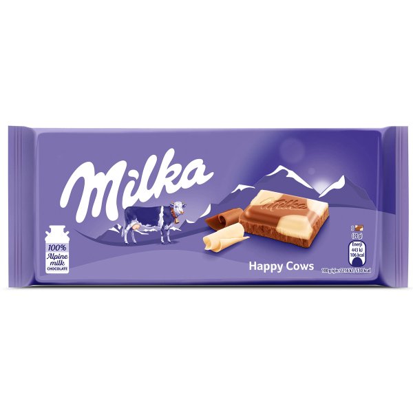 MILKA ÇİKOLATA HAPPY COWS 100 GR