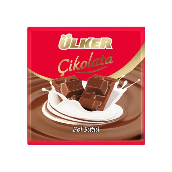ÜLKER ÇIKOLATA KARE SÜTLÜ  60 GR