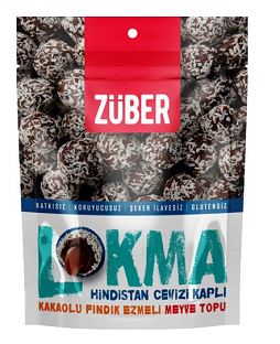 ZÜBER 96 GR LOKMA ANTEP FISTIKLI MEYVE TOPU