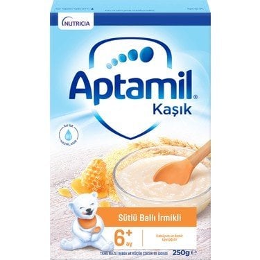 MILUPA APTAMIL KAŞIK MAMASI İRMİKLİ BALLI 250GR