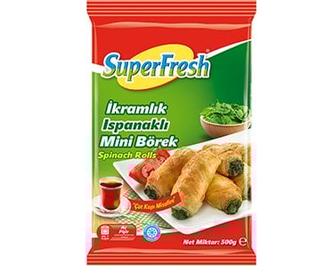 SUPERFRESH BÖREK RULO ISPANAKLI 500 GR