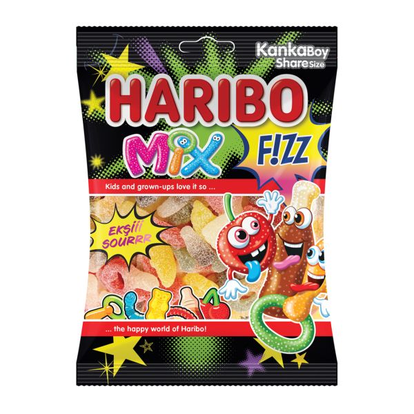 HARIBO FIZZ MIX 70 GR