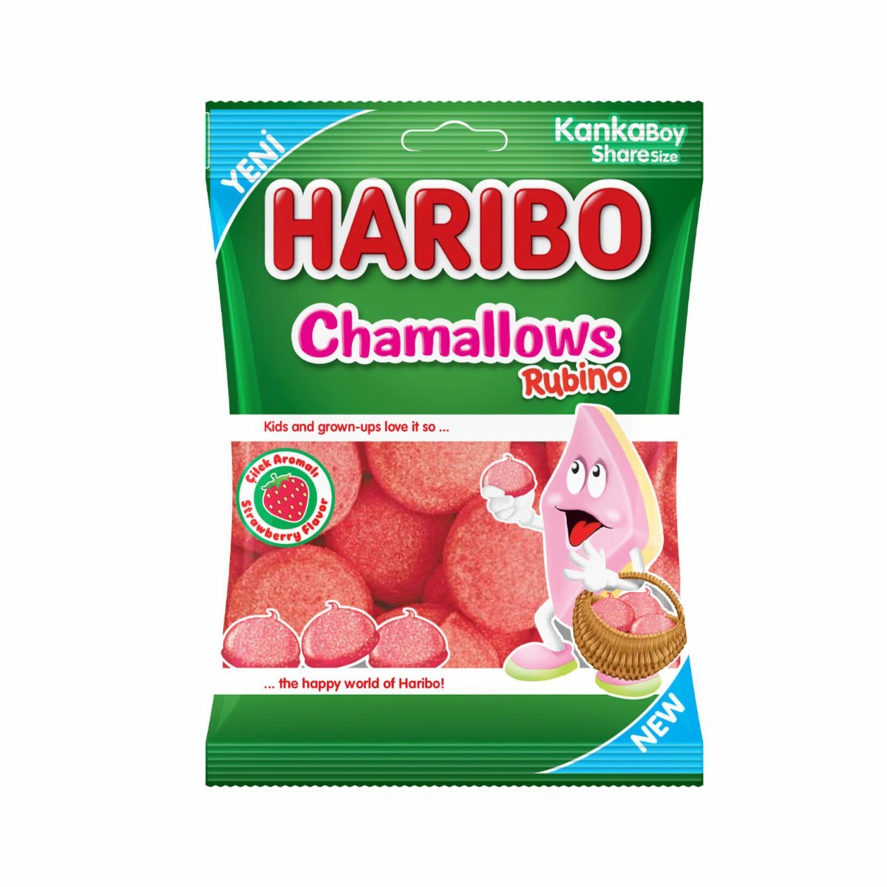 HARIBO CHAMALLOWS RUBINO 70 GR