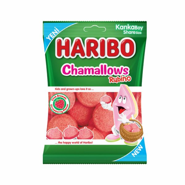 HARIBO CHAMALLOWS RUBINO 70 GR
