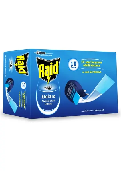 RAID ELEKTROMAT MAKINE +10 TABLET
