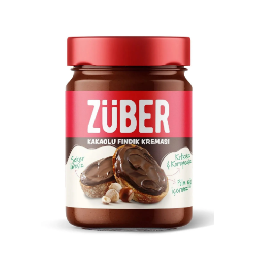 ZÜBER FINDIK KREMASI KAKAOLU 315 GR