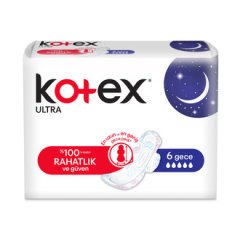KOTEX ULTRA GECE 6 LI