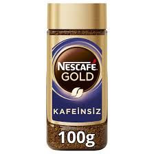 NESCAFE KAFEINSIZ GOLD 100 GR