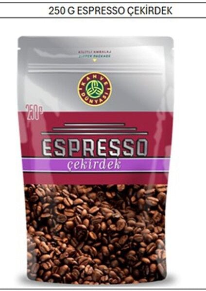KAHVE DÜNYASI ESPRESSO KAVR. ÇEKRDK 250 GR