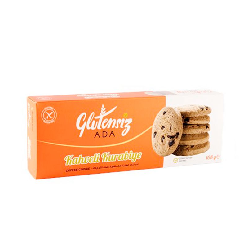 ADA GLUTENSİZ KURABİYE KAHVELİ 108 GR