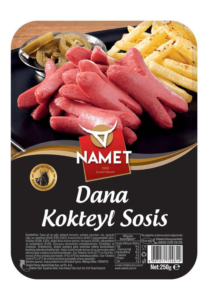 NAMET SOSIS DANA KOKTEYL 200 GR