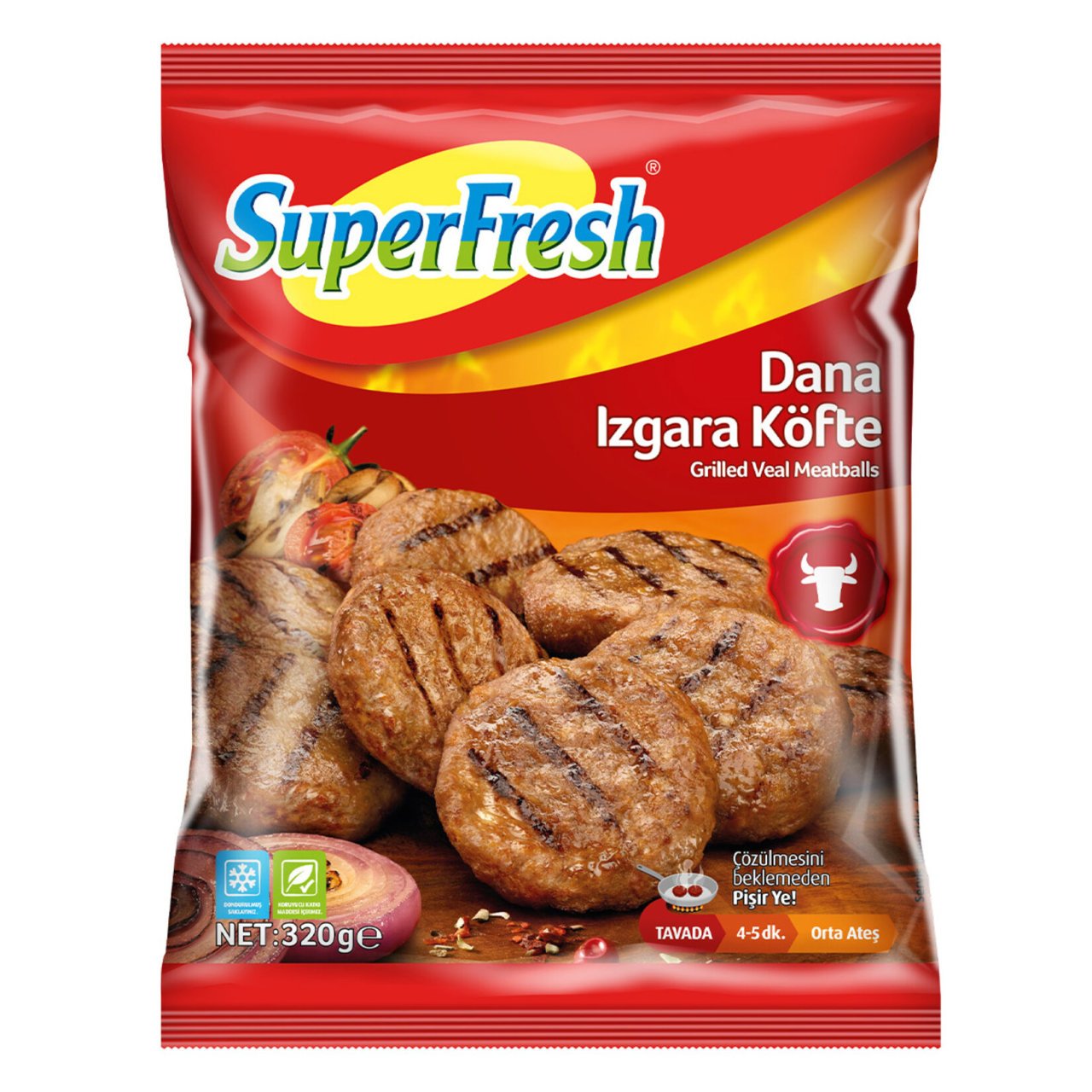 SUPERFRESH KÖFTE IZGARA 320 GR