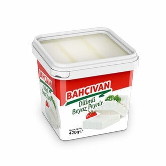 BAHÇIVAN BEYAZ PEYNİR DİLİMLİ 420 GR